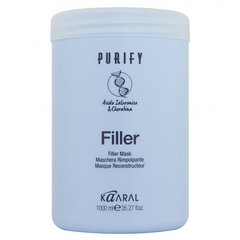 Kaaral Purify Filler Маска з кератином і гіалуроновою кислотою для зневодненого і ламкого волосся, 1000 мл