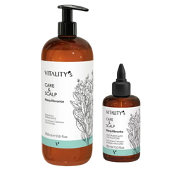Набор Vitality's Purifying &mdash; Восстанавливающий шампунь + Сыворотка для проблемной кожи головы, 1000 мл / 150 мл