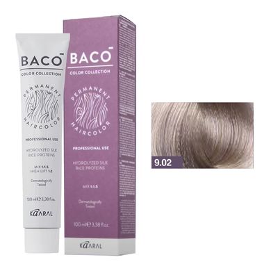 9/02 Краска для волос Kaaral BACO color collection - натуральный блонд радужный, 100 мл.