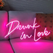 LED вивіска "LOVE YOU MORE", неонова вивіска для весілля, неонові надписи