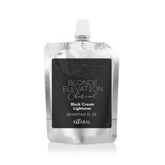 Kaaral Blonde Elevation CHARCOAL - Черный угольный осветляющий крем для волос, 250 мл