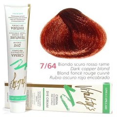 7/64 Фарба для волосся з екстрактами трав Vitality’s Collection – Червоно-мідний блонд, 100 мл