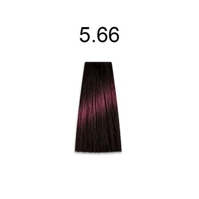 5/66 Краска для волос Kaaral Baco Color Fast 10 MIN светлый каштан интенсивный красный, 100 мл