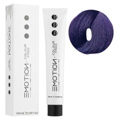4/2 Стійка безаміачна крем-фарба для волосся KROM Emotion Colour Free - Коричневий райдужний, 100 мл