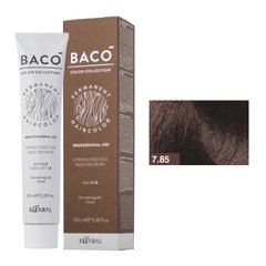 7/85 Фарба для волосся Kaaral BACO color collection - брюнет середній махагон, 100 мл