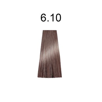 6/10 Фарба для волосся Kaaral Baco Color Fast 10 MIN темний блондин попелястий натуральний, 100 мл