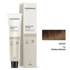 7/3 Фарба для волосся безаміачна Kinessences Color OES+V - Золотий Середній блондин, 100 мл