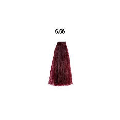6/66 Фарба для волосся Kaaral Maraes Vegan Permanent Hair Color - Темний блондин інтенсивний червоний, 100 мл