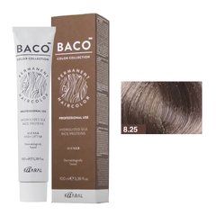 8/25 Краска для волос Kaaral BACO color collection - светлый блондин красно-фиолетовый, 100 мл.