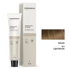 8/3 Фарба для волосся безаміачна Kinessences Color OES+V - Золотий Світло-русявий, 100 мл
