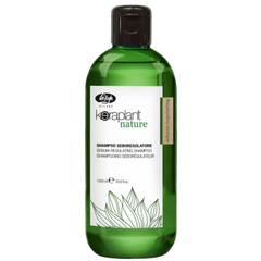 Шампунь Lisap Keraplant Nature Balance Control Shampoo - для регулирования жирности волос, 1000 мл