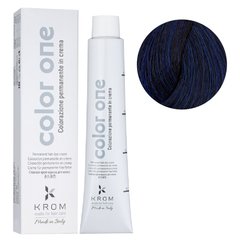 CB Синий усилитель-корректор. Стойкая крем-краска для волос Color One KROM, 100 мл