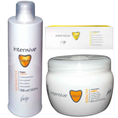 Набор Vitality's Aqua Nourishing &mdash; Шампунь + Маска питательная для сухих волос + Сыворотка с керамидами, 1000 мл / 450 мл / 10 шт х 7 мл