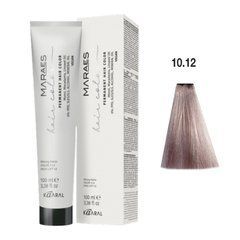 10/12 Краска для волос Kaaral Maraes Vegan Permanent Hair Color - Платиновый блондин пепельно-фиолетовый, 100 мл