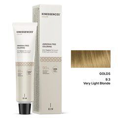 9/3 Фарба для волосся безаміачна Kinessences Color OES+V - Золотий Дуже світлий блондин, 100 мл
