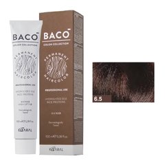 6/5 Фарба для волосся Kaaral BACO color collection - темний шатен червоний, 100 мл