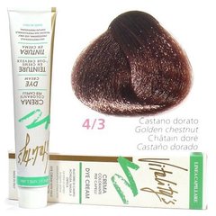 4/3 Фарба для волосся з екстрактами трав Vitality’s Collection – Золотистий шатен, 100 мл