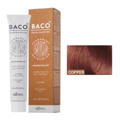 COOPER Краска для волос Kaaral BACO color collection - медный контраст, 100 мл