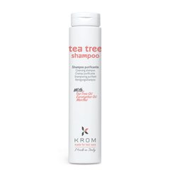 KROM TEA TREE Шампунь очищающий для жирных волос с ментолом, 250 мл