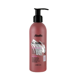 Маска MIRELLA Your Blondesty PINK - з Q10 та керамідами для теплих відтінків блонд, 230 мл