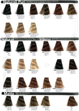 6/7 Крем-фарба для волосся INEBRYA COLOR на насінні льону і алое віра - Темно-русявий коричневий, 100 мл.