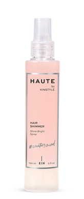 KINSTYLE Haute Hair Shimmer Двухфазный спрей для блеска с термозащитой 150 мл