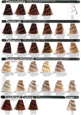 6/9 Крем-фарба для волосся INEBRYA COLOR на насінні льону і алое віра - Гіркий шоколад, 100 мл.