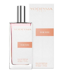 Жіночі парфуми Yodeyma FOR YOU Бергамот Жасмин Білий кедр, 50 мл