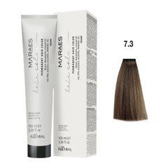 7/3 Краска для волос Kaaral Maraes Vegan Permanent Hair Color - Золотистый блондин, 100 мл