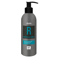 Маска Mirella Professional HF R Restructure Mask для всех типов волос с маслом ши и миндаля, 1000 мл