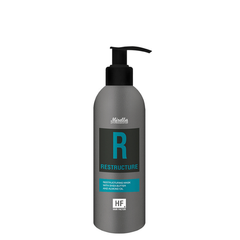 Маска Mirella Professional HF R Restructure Mask для всех типов волос с маслом ши и миндаля, 230мл