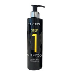 ШАМПУНЬ-ОБ'ЄМ для захисту тонкого слабкого волосся - KROM Emotion Step 1, 250 мл