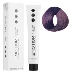 4/20 Стійка безаміачна крем-фарба для волосся KROM Emotion Colour Free - Коричневий iнтенсивно райдужний, 100 мл