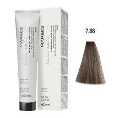 7/88 Краска для волос Kaaral Maraes Vegan Permanent Hair Color - Блондин интенсивный коричневый, 100 мл