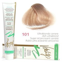 101 Краска для волос с экстрактами трав Vitality’s Collection – Пепельный ультра блонд, 100 мл