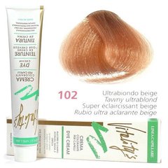 102 Краска для волос с экстрактами трав Vitality’s Collection – Бежевый ультра блонд, 100 мл