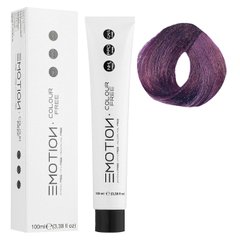 5/20 Стійка безаміачна крем-фарба для волосся KROM Emotion Colour Free - Світло-коричневий iнтенсивно райдужний, 100 мл