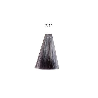 7/11 Краска для волос Kaaral Maraes Vegan Permanent Hair Color - Интенсивный пепельный блондин, 100 мл