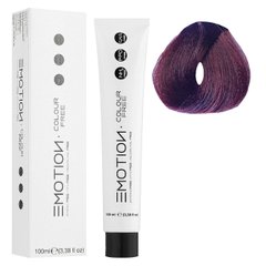 5/56 Стійка безаміачна крем-фарба для волосся KROM Emotion Colour Free - Світло-коричневий червоно-махагоновий, 100 мл