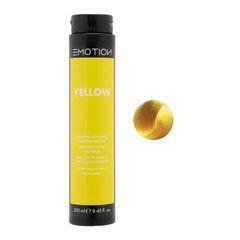 Yellow Маска для волосся тонуюча КROM Emotion COLOR - Жовтий, 250 мл