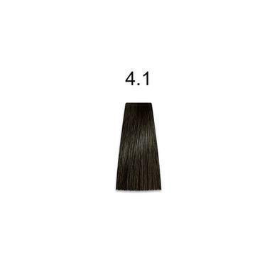 4/1 Фарба для волосся Mirella Professional MRJ - Шатен попелястий, 100 мл