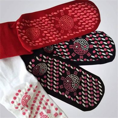 Турмалиновые массажные носки с биофотономи Красные р.(38-41)