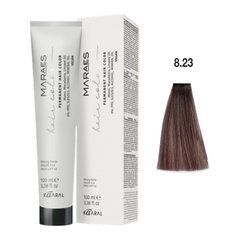 8/23 Краска для волос Kaaral Maraes Vegan Permanent Hair Color - Светлый блондин фиолетово-золотистый, 100 мл