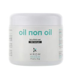 KROM GEL Гель "мокрий" ефект для волосся OIL NON OIL, 500 мл