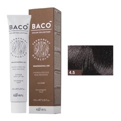 4/5 Фарба для волосся Kaaral BACO color collection - шатен червоний, 100 мл