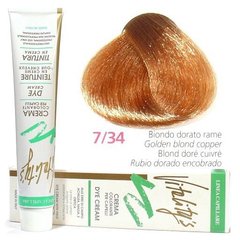 7/34 Фарба для волосся з екстрактами трав Vitality’s Collection – Золотисто-мідний блонд, 100 мл
