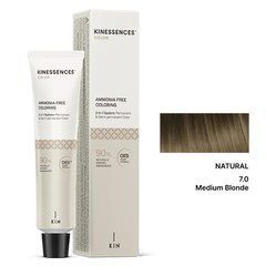 7/0 Фарба для волосся безаміачна Kinessences Color OES+V - Натуральний Середній блондин, 100 мл