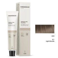 8/1 Фарба для волосся безаміачна Kinessences Color OES+V - Попіл Світло-русявий, 100 мл