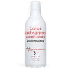 Кондиционер поддерживающий цвет для волос - KROM COLOR ADVANCE conditioner, 1000 мл