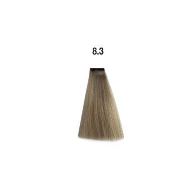 8/3 Краска для волос Kaaral Maraes Vegan Permanent Hair Color - Светлый золотистый блондин, 100 мл